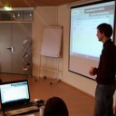 Philipp Haeßler referierte zum Thema MultikOSi Forschungsprojekt: Standortplatzierung (Stände, Infrastruktur) - LoLoLa - „Hands-On“ Workshop - Softwaretest